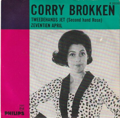 Corry Brokken - Tweedehands Jet + Zeventien April (Vinylsingle)