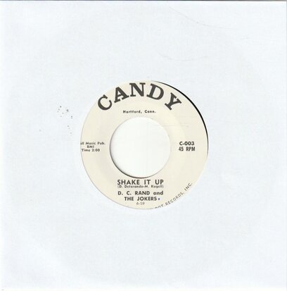 D.C. Rand and the Jokers - Shake It Up + Your The One (Vinylsingle)