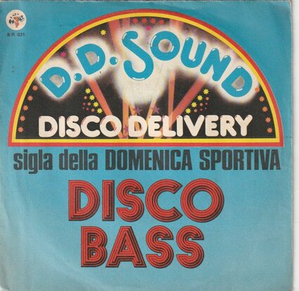 D.D. Sound Disco Delivery - Disco Bass + (Instrumental) (Vinylsingle)