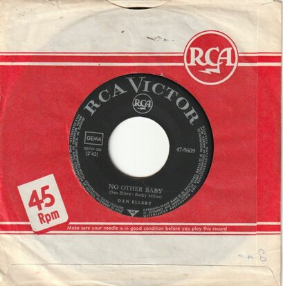 Dan Ellery - Bop a Lena + No other baby (Vinylsingle)