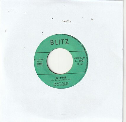 Danny Fisher - Be mine + Kiss me once more (Vinylsingle)