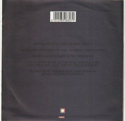 Definition of Sound - Moira Jane's Cafe + (live) (Vinylsingle)