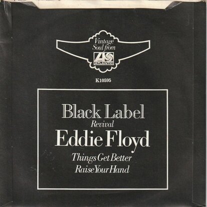 Eddie Floyd - Things Get Better + Raise Your Hand (Vinylsingle)