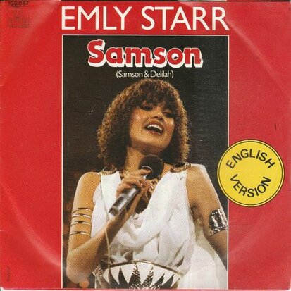 Emly Starr - Samson (Nederlandse versie) + (Engelse versie) (Vinylsingle)