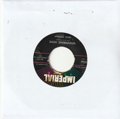 Ernie Freeman - Live It Up + Whispering Hope (Vinylsingle)