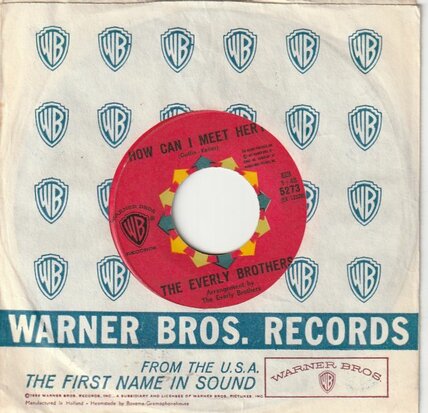 Everly Brothers - That's old fashioned + How can I meet her (Vinylsingle)