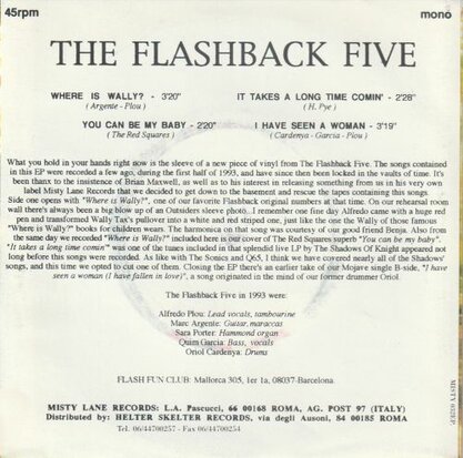 Flashback Five - Where Is Wally (EP) (Vinylsingle)