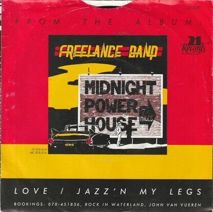 Freelance Band - Love + Jazz 'n My Legs (Vinylsingle)