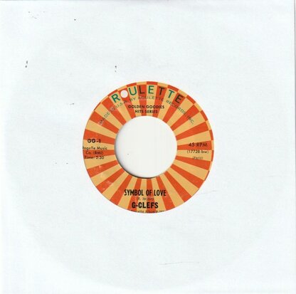 G-Clefs - Symbol Of Love + Cause You're Mine (Vinylsingle)