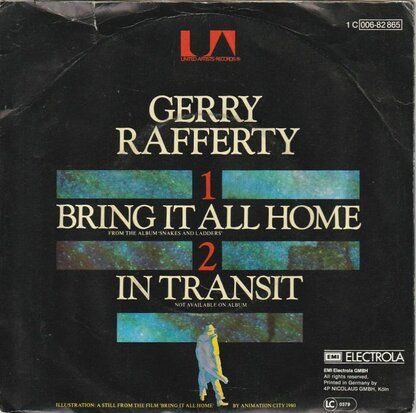 Gerry Rafferty - Bring it all home + In Transit (Vinylsingle)