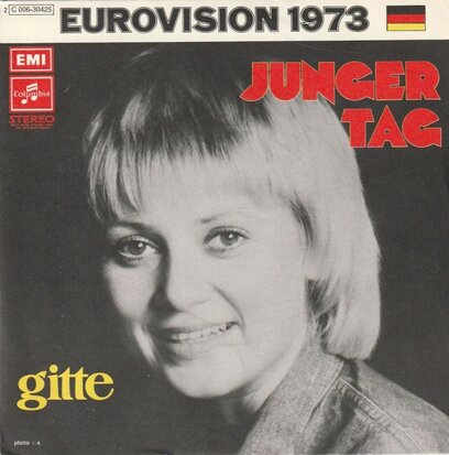 Gitte - Junger tag + Hallo, wie geht es Robert (Vinylsingle)