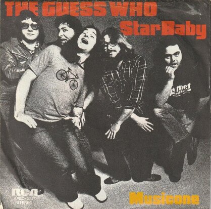 Guess Who - Star baby + Musicone (Vinylsingle)