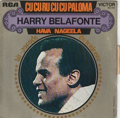 Harry Belafonte - Cu cu ru cu cu paloma + Hava Nageela (Vinylsingle)