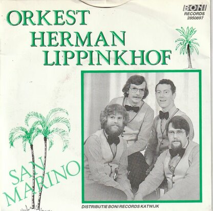 Herman Lippinkhof - San Marino + Ik heb een plekje in mijn hart (Vinylsingle)