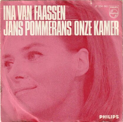 Ina van Faassen - Jans Pommermans + Onze kamer (Vinylsingle)