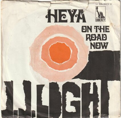 J.J. Light - Heya + On the road now (Vinylsingle)