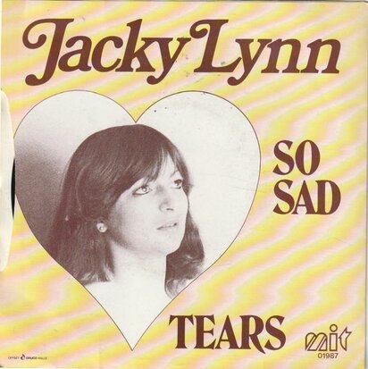 Jacky Lynn - So Sad + Tears (Vinylsingle)