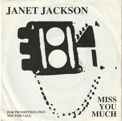 Janet Jackson - Miss you much + You need me (Vinylsingle)