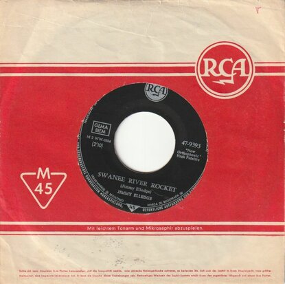 Jimmy Elledge - Funny how time slips away + Swanee river rocket (Vinylsingle)