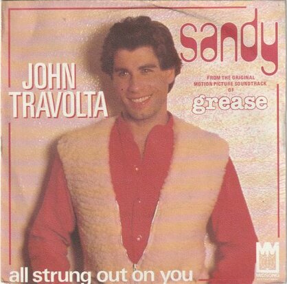 John Travolta - Sandy + All strung out on you (Vinylsingle)