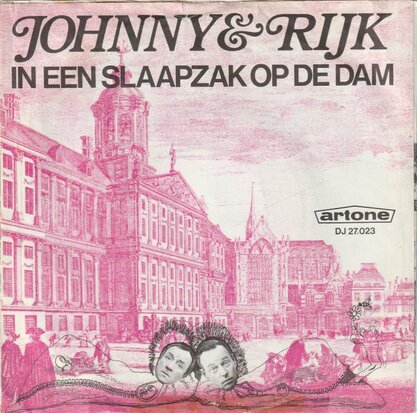 Johnny Kraaykamp & Rijk de Gooyer - In een slaapzak op de dam + Oh Waterlooplein (Vinylsingle)