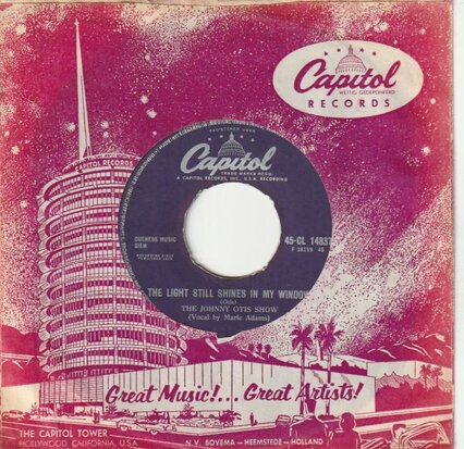 Johnny Otis - All I Want Is Your Love + The Light Still Shines In My Window (Vinylsingle)