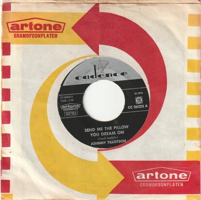 Johnny Tillotson - Send me the pillow you dream on + What'll I do (Vinylsingle)