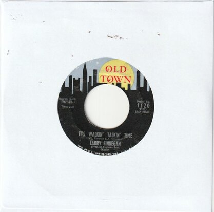 Larry Finnegan - Pretty Suzy Sunshine + It's walkin time (Vinylsingle)