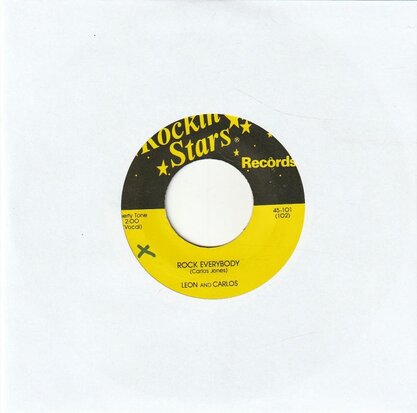 Lean & Carlos - Rock Everybody + Rock Run Blues (Vinylsingle)