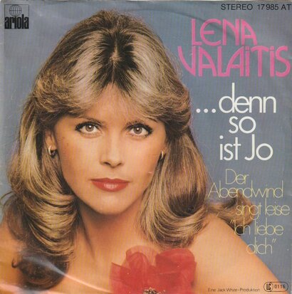 Lena Valaitis - Denn so kist Jo + Der Abendwind (Vinylsingle)