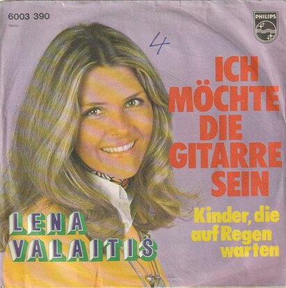 Lena Valaitis - Ich Mchte Die Gitarre Sein + Kinder, Die Auf Regen Warten (Vinylsingle)