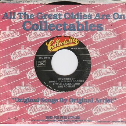 Little Caesar and the Romans - Those Oldies But Goodies + Memories Of Those Oldies But Goodies (Vinylsingle)