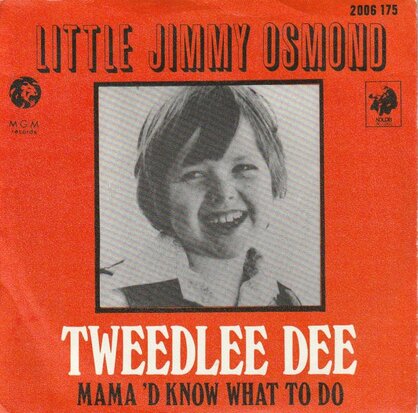 Little Jimmy Osmond - Tweedle dee + Mama'd know what to do (Vinylsingle)