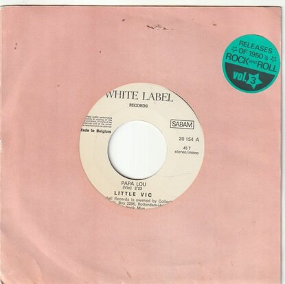 Little Vic - Ray Harris - Papa Lou + Iïm Winning Now (Vinylsingle)