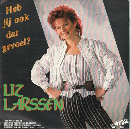 Liz Larssen - Heb jij ook dat gevoel + (instr.) (Vinylsingle)