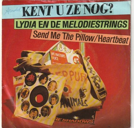 Lydia & the Melodystrings - Send me the pillow + Heartbeat (Vinylsingle)