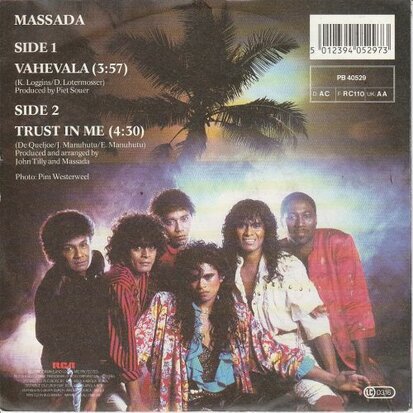 Massada - Vahevala + Trust in me (Vinylsingle)