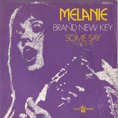 Melanie - Brand new key + Some say (Vinylsingle)