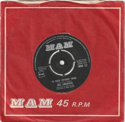 Neil Lancanster - Lu-Le-La + Is there anybody there (Vinylsingle)