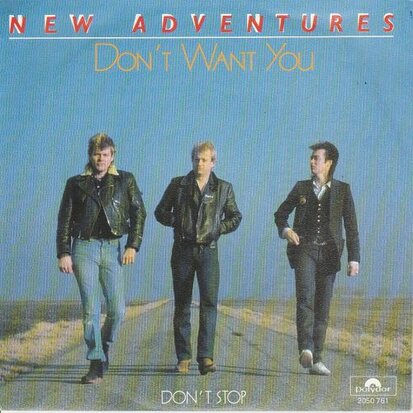 New Adventures - Don't want you + Don't stop (Vinylsingle)