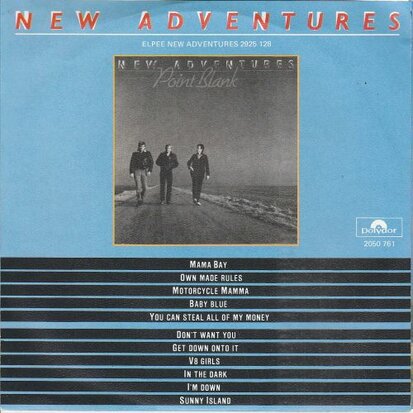 New Adventures - Don't want you + Don't stop (Vinylsingle)