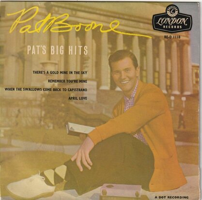 Pat Boone - Pat's big hits (EP) (Vinylsingle)