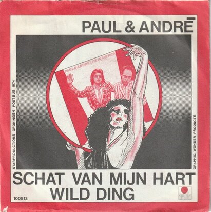 Paul & Andre - Schat Van Mijn Hart + Wild Ding (Vinylsingle)