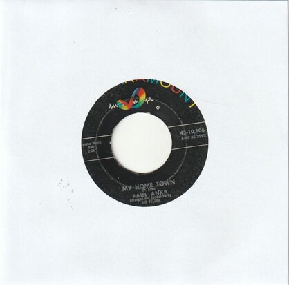 Paul Anka - My home town + Something happened (Vinylsingle)