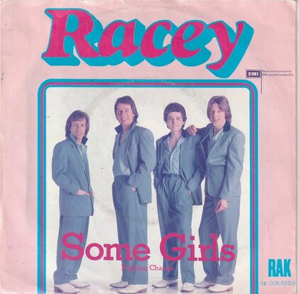 Racey - Some girls + Fighting chance (Vinylsingle)