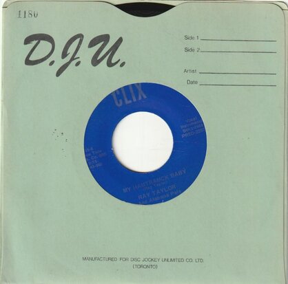 Ray Taylor - Connie Lou + My Hamtramck Baby (Vinylsingle)