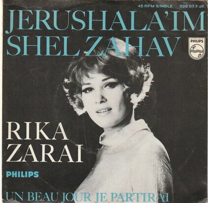 Rika Zarai - Jerushala' im shel zahaw + Un beau jour (Vinylsingle)