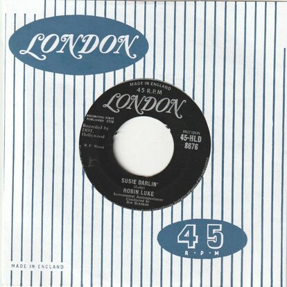 Robin Luke - Susie darlin' + Living's loving you (Vinylsingle)