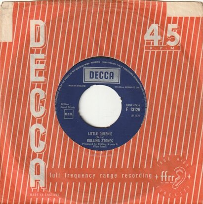 Rolling Stones - Little Queenie + Love in vain (Vinylsingle)