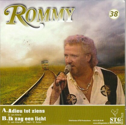 Rommy - Adieu Tot Ziens + Ik Zag Een Licht (Vinylsingle)